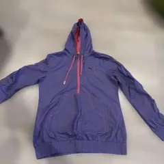PUMA フード付きナイロンパーカー 紫
