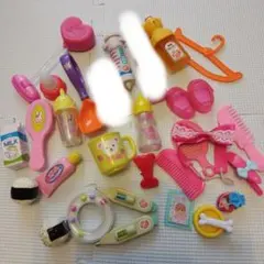 メルちゃん・ぽぽちゃん小物セット　まとめ売り　注射器　体温計　ブラシ