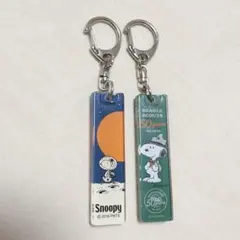 スヌーピー スヌーピータウン アクリルスティックキーホルダー 2個セット 新品