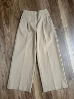 PLST プラステ　ワイドパンツ　ベージュ　XXS