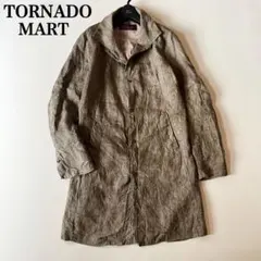 TORNADO MART イタリアンインポート生地 麻100% シワ加工 コートのサムネイル