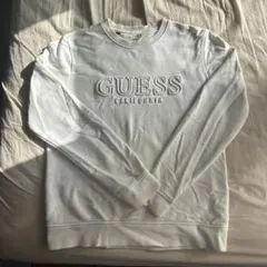 GUESS ホワイト トレーナー