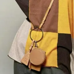 【美品】MAISON SPECIAL ヴィーガンレザーリングマルチケース MAISON SPECIAL ヴィーガンレザーリングマルチケース【MAISON