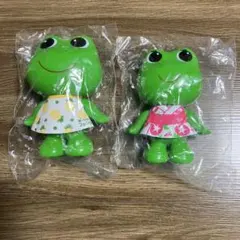 カエルフィギュア 2体セット 2024年製