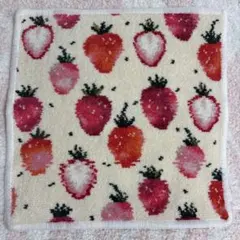 FEILER フェイラー ストロベリードット タオル ハンカチ B品