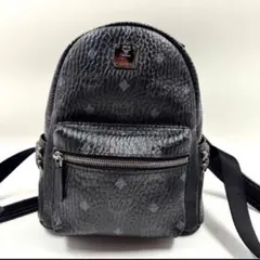 MCM エムシーエム　リュック　バックパック　スターク スタッズ　 黒　レザー