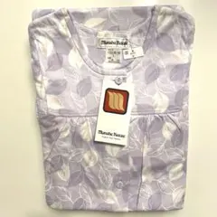 ラベンダー葉柄パジャマ Lサイズ　未使用品