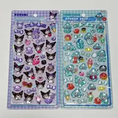ボンボンドロップシール 2枚 クロミ ハンギョドン サンリオ まとめ売り M