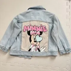 ミニーマウス デニムジャケット 100センチ - メルカリ