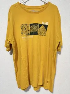 Levi's リーバイス Tシャツ マスタードイエロー L 古着のサムネイル