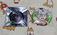 不死川実弥 缶バッジ ２点セット