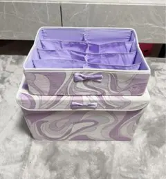 激レア☆Rady 希少 ハートマーブル ラベンダー マルチ収納ケース