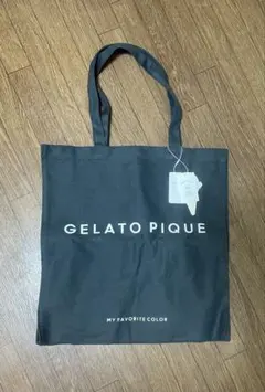 【ぽんぽこ様専用】【新品未使用】GELATO PIQUE グレー トートバッグ