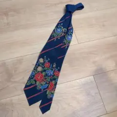花柄 ネクタイ