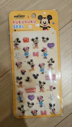 ミッキー ぷくぷくシール