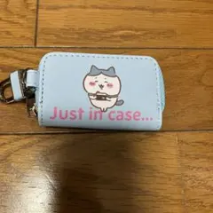 ちいかわ ハチワレキーケース 水色