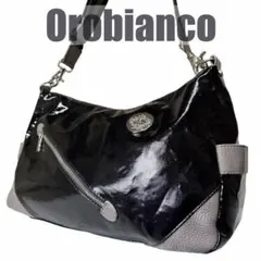 美品 Orobianco オロビアンコ シルベストラ ショルダーバッグ PVC