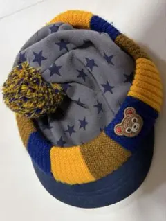 ミキハウス　キャップ　ニット帽　M 50-52cm