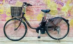 K2900 電動自転車パナソニック ママチャリ 24インチ 8Ah 送料無料