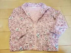 motherways フード付花柄ウインドブレーカー130新品　ポケッタブル