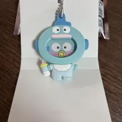 p*e様 サンリオ フォトバッジ付きマスコット★ハンギョドン　キーホルダー