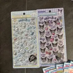 【正規品】ボンボンドロップシール　サンリオ　第二弾　2種セット　クロミ　シナモン