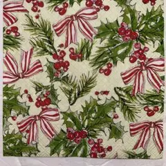 ꕤ︎︎·͜· Xmasカクテル60・4枚セットペーパーナプキン