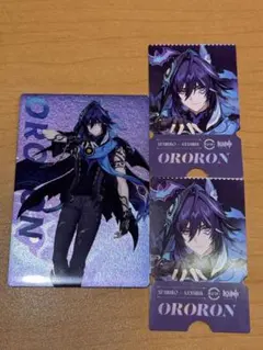 原神スシローコラボ　オロルン　メタリックカード後半　コード未使用