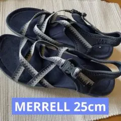 【メレル】Merrell レディースサンダル 38 ネイビー/グレー 25cm