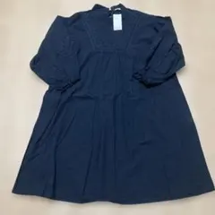 サマンサモスモス　パテンレースチュニックワンピース