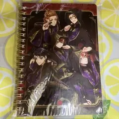 ツイステ　ハーツラビュル　Wリングノート　A6サイズ