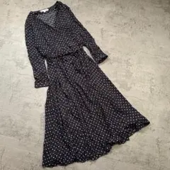 【INES DE LA FRESSANGE UNIQLO】（L）フレアワンピース