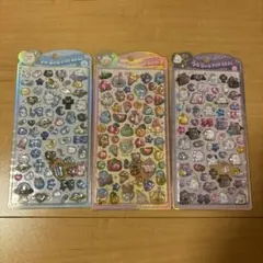 [正規品]うるちゅるポップシール 3枚セット