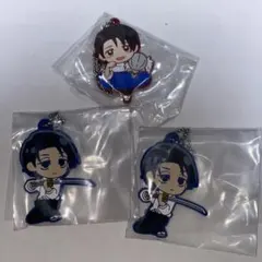 呪術廻戦 乙骨憂太　ラバーストラップセット　死滅回游　ガチャ　ばんちょうこう