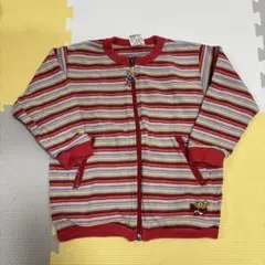 ヒスミニ ストライプジャケット(チャーム付き)