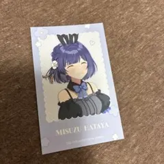 学園アイドルマスター　GIGO トレーディングミニフォトカード　秦谷美鈴　学マス