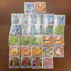 ポケモンシール列伝まとめ売り26枚(ホウオウ・スイクン・御三家など)