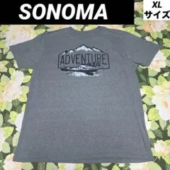 【値下げOK】SONOMA ADVENTURE US古着Ｔシャツ XLグレーのサムネイル