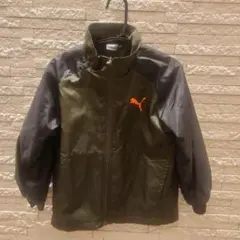 PUMA ジャケット オリーブグリーン/ブラック