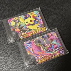 ポケモンフレンダ ベストタッグ 2弾 ワンダーピック　ジュペッタ　ピカチュウ