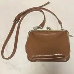 ブラウン 合皮バッグ 美品 ふんわり or 圧縮発送OK