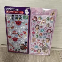 正規品　ボンボンドロップシール　プリンセス　ベイマックス　ディズニー