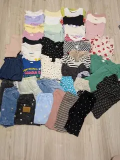 女の子服　キッズ100センチまとめ売り　ディズニー　サンリオ