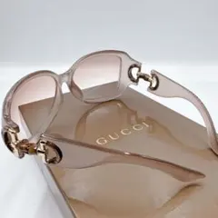 GUCCI グッチ GGロゴ サングラス ケース付GG0854SK ピンククリア