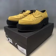 SAINT LAURENT PARIS スエード ドレスシューズ レッド 41 - メルカリ