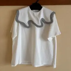 LINKABLE フレアタグロングスリーブTシャツ（ボーダー） - メルカリ