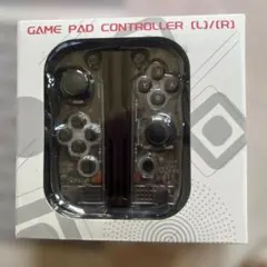 新品Switch用 透明デザイン コントローラー Joy-Con左右セット互換品