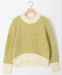 NOLLEY'S LIGHT ラメMIXヤーンプルオーバーニット