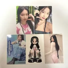 LESSERAFIM UNFORGIVEN JP カズハ トレカセット