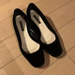 ファビオルスコーニ ベロアパンプス